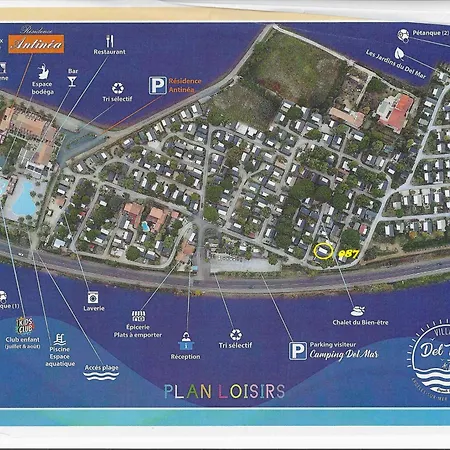 Del Mar 4 Etoiles A Sur Mobil-home Excellence 3ch 2sdb 2wc Au Calme, A 500m Des Plages, Restaurant, Bar, Animations * Argelès-sur-Mer