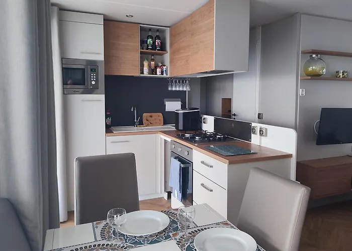 Del Mar 4 Etoiles A Sur Mobil-home Excellence 3ch 2sdb 2wc Au Calme, A 500m Des Plages, Restaurant, Bar, Animations * Argelès-sur-Mer